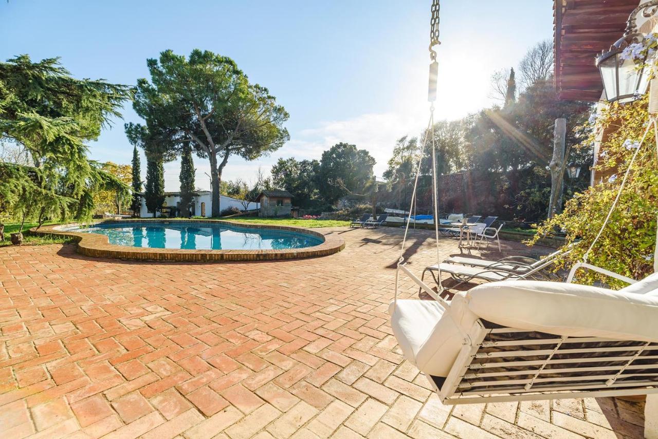 Masia Can Manent Del Bosc S XVIII Santa Eulalia de Ronsaná Exteriör bild