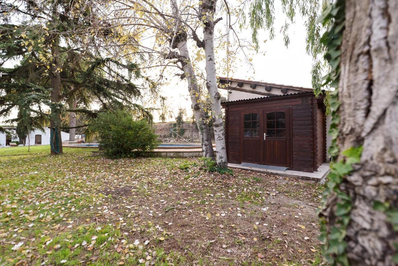 Masia Can Manent Del Bosc S XVIII Santa Eulalia de Ronsaná Exteriör bild
