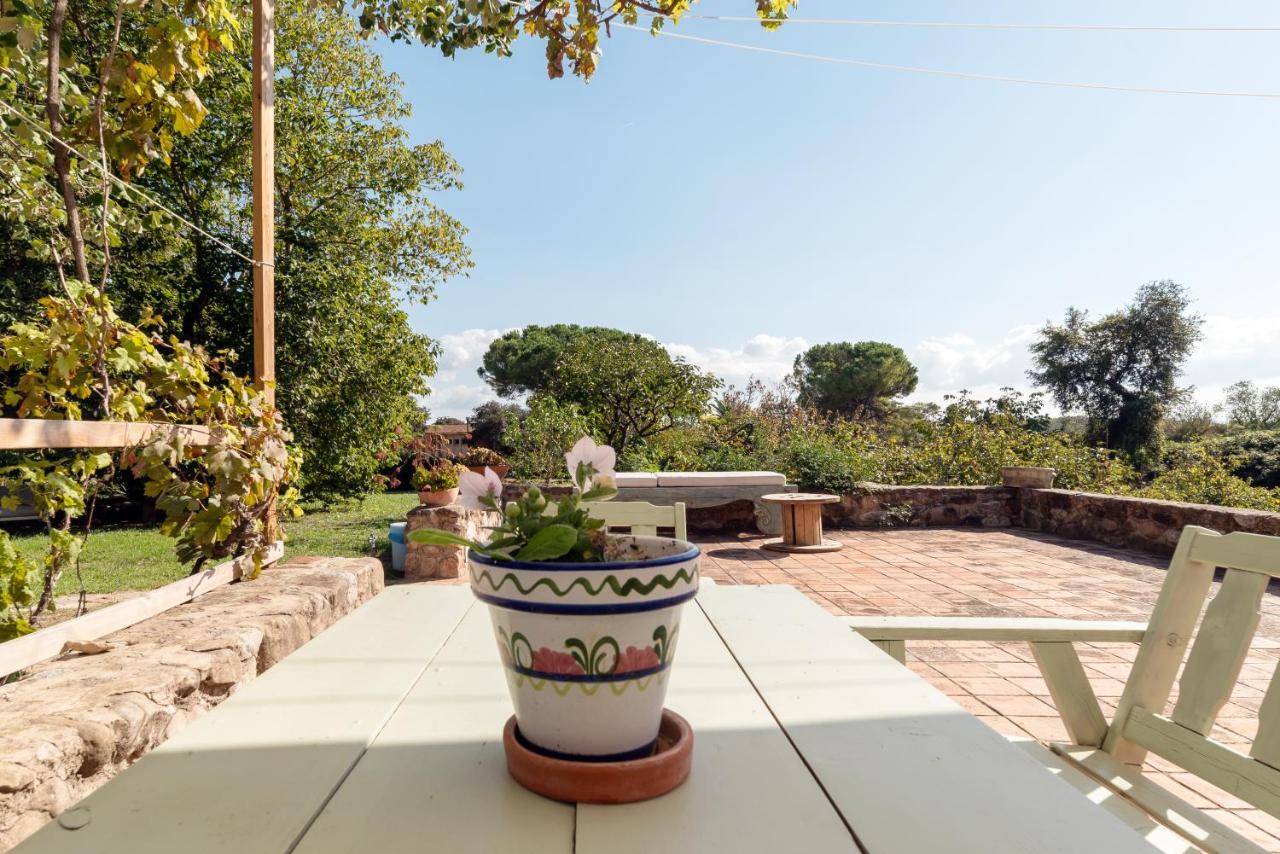 Masia Can Manent Del Bosc S XVIII Santa Eulalia de Ronsaná Exteriör bild